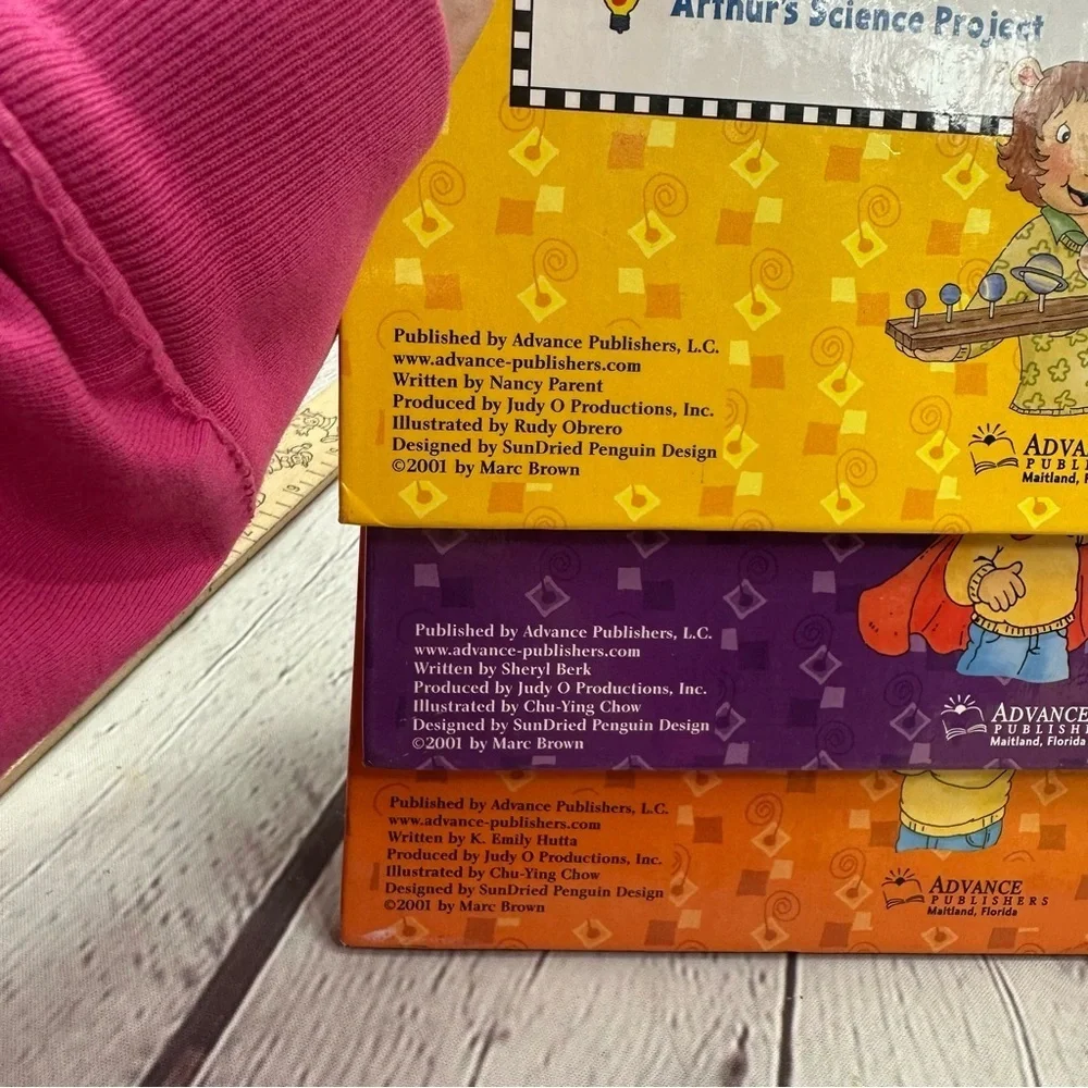 Authur's family values Kids Storybook Set by marc brown 2001vol 9-11